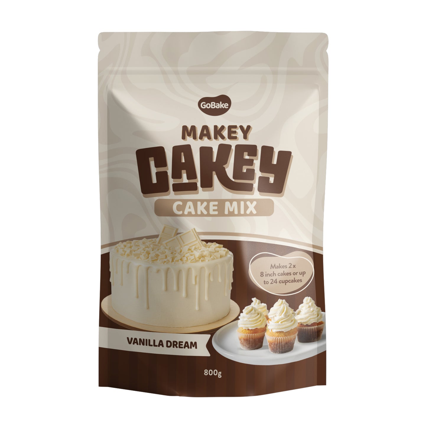 Makey Cakey Vanilla Dream Cake Mix | 800G