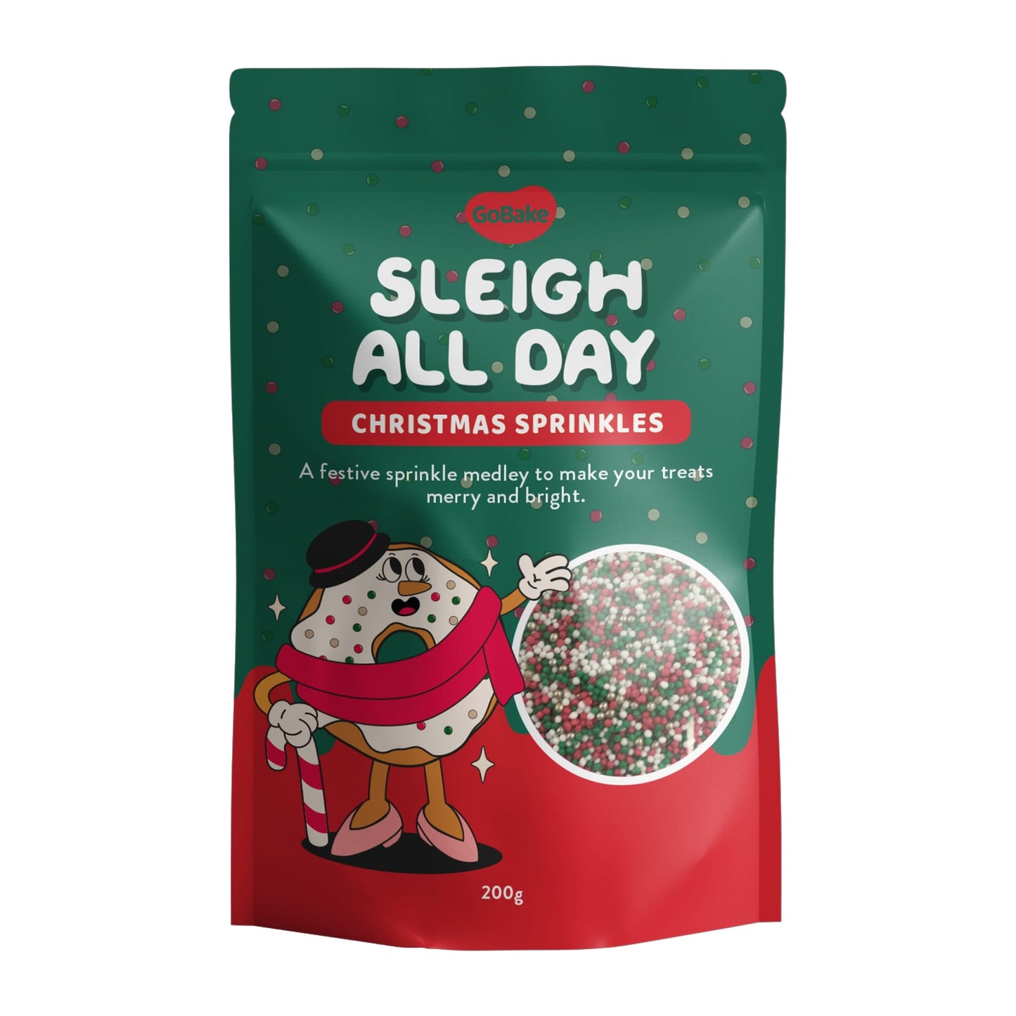 Sleigh All Day Christmas Sprinkles | 200G