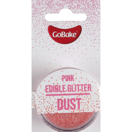 Edible Glitter Dust Pink - 2g