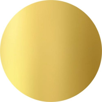 4mm Disc Gold Round 35cm